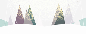 illustrierte Bäume, Winter, Schnee ©Cornelia Diefenbach